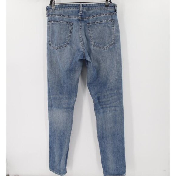 RAG & BONE Jeans Men's 30 32x33 Fit 2 Slim Mid Rise Button Fly Ames Blue Denim - Picture 3 of 13